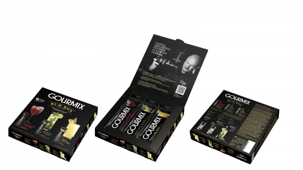 Набор сиропов для приготовления напитков «Ром бокс», Gourmix, 9 шт., 270 г