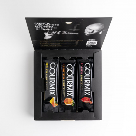 Набор сиропов для приготовления напитков «Спритц бокс», GOURMIX, 9 шт., 270 г