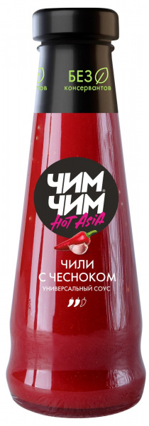 Соус Чили с чесноком, Чим-Чим, 210 г